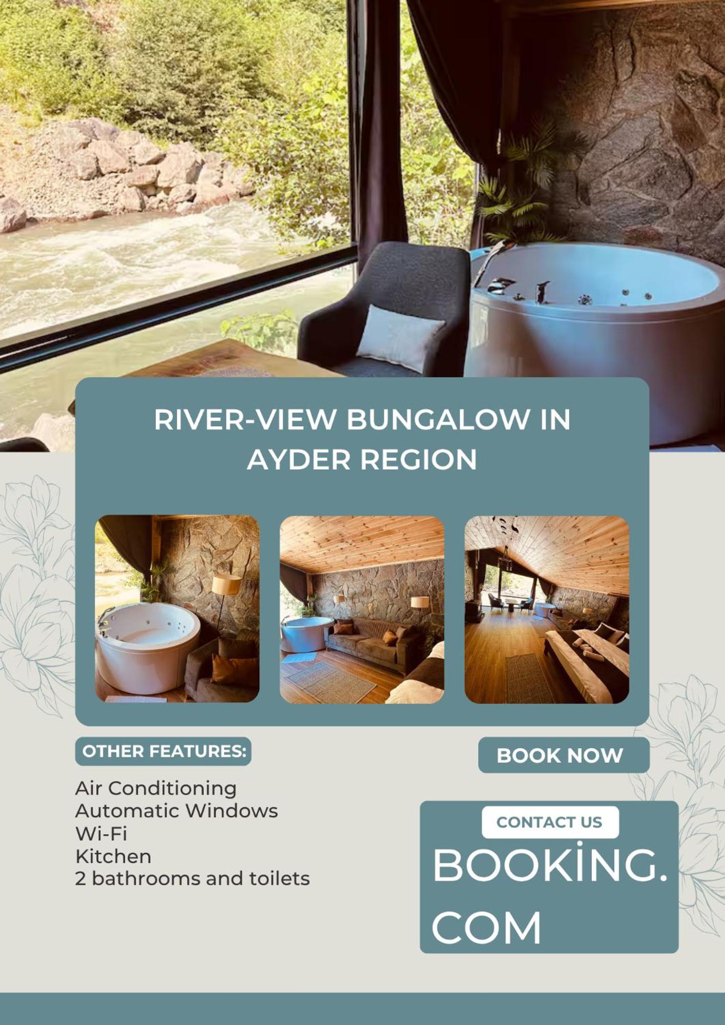 Dağ evi Ayder Royal - With River Charm Çamlıhemşin